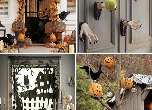 Как украсить комнату к Хеллоуину